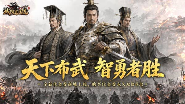 城防三国志游戏主视觉